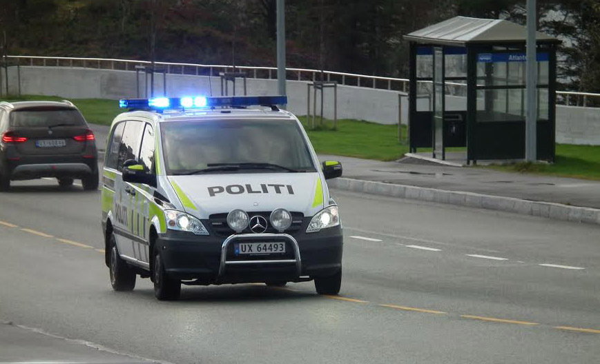 politi bil utrykking