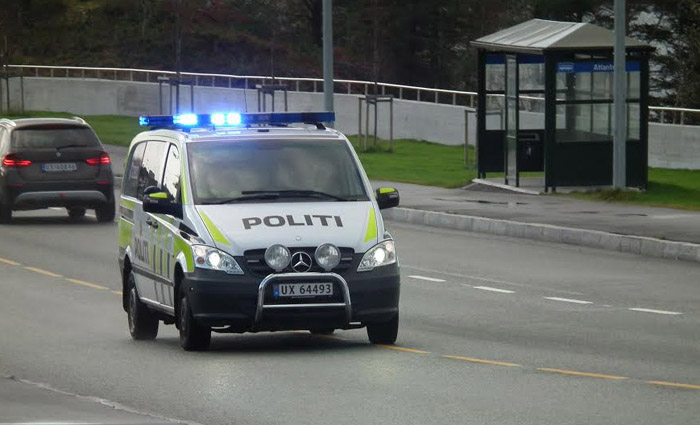 politi bil utrykking